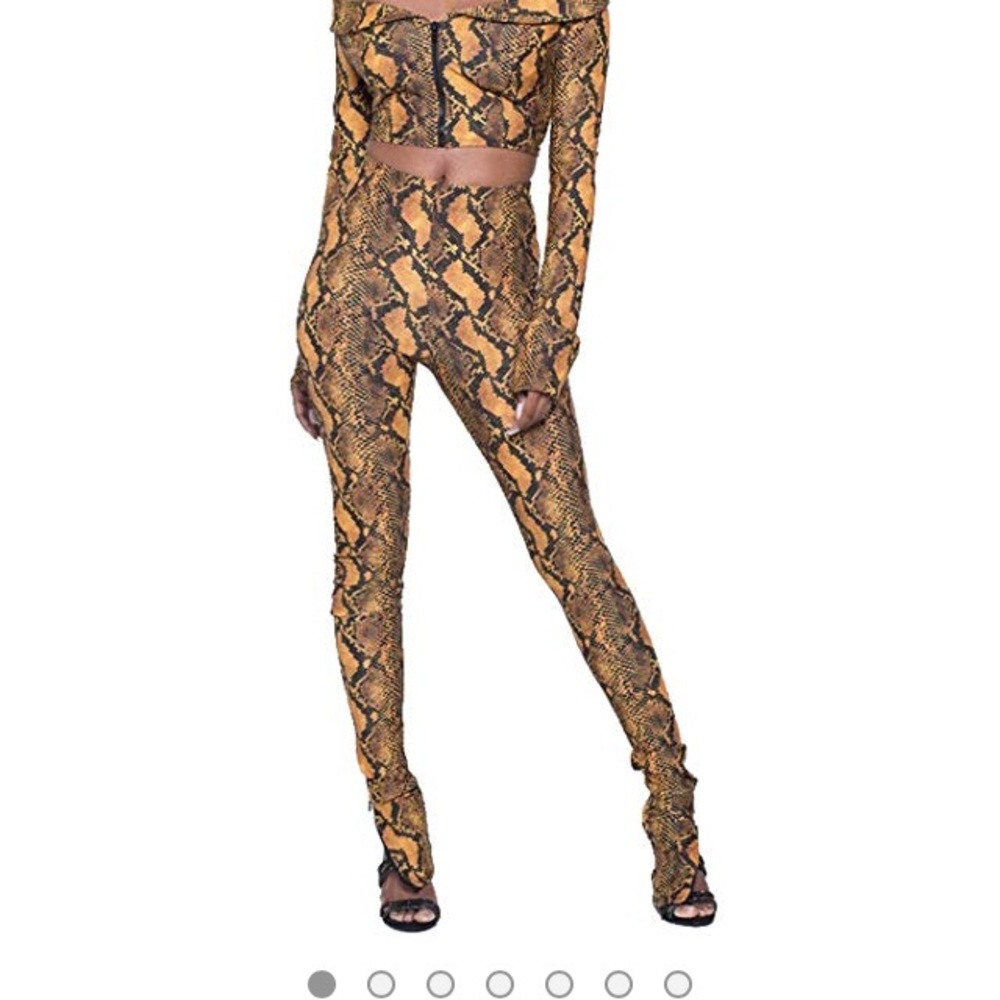 Snake skin two-piece